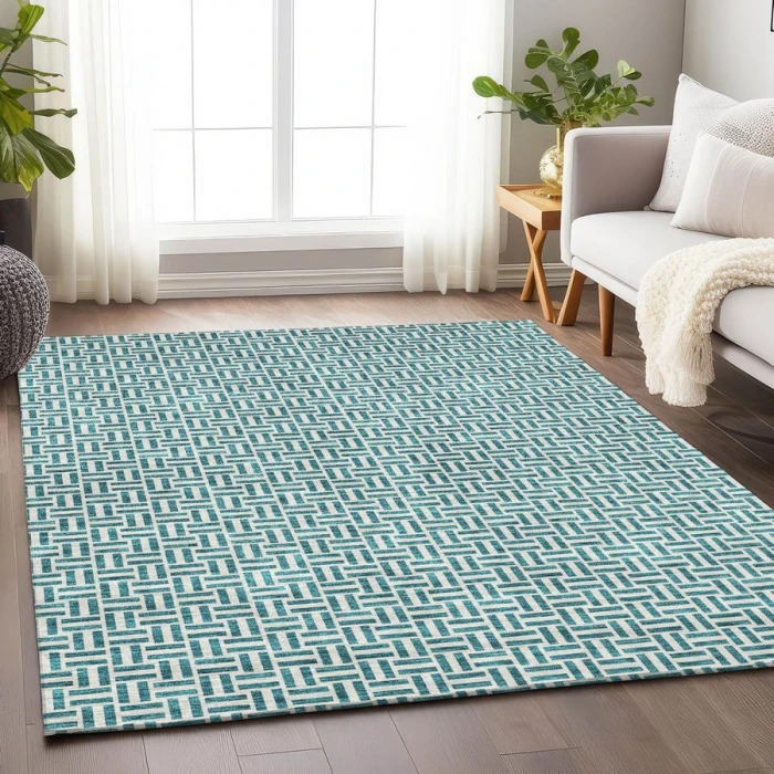 Addison Chantille ACN911-Teal 9 ft. X 12 ft. Rectangle Rug