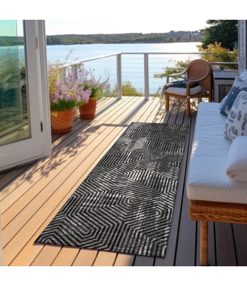 Addison Chantille ACN912-Black 2 ft. 3 in. X 7 ft. 6 in. Rectangle Rug