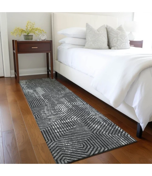 Addison Chantille ACN912-Black 2 ft. 3 in. X 7 ft. 6 in. Rectangle Rug