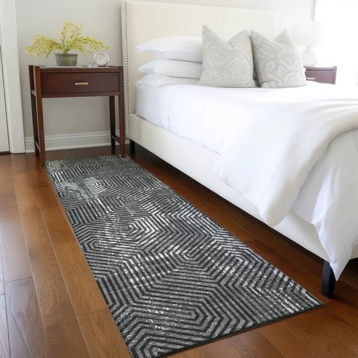 Addison Chantille ACN912-Black 2 ft. 3 in. X 7 ft. 6 in. Rectangle Rug
