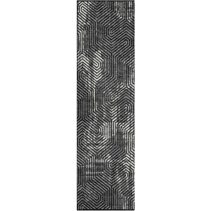 Addison Chantille ACN912-Black 2 ft. 3 in. X 7 ft. 6 in. Rectangle Rug