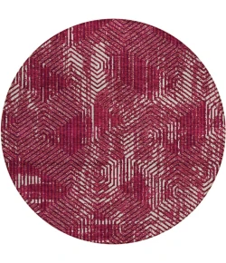 Addison Chantille ACN912-Burgundy 8 ft. X 8 ft. Round Rug