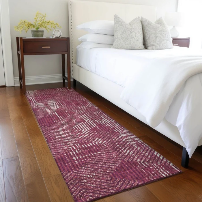 Addison Chantille ACN912-Burgundy 2 ft. 3 in. X 7 ft. 6 in. Rectangle Rug