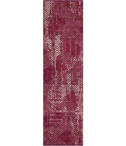 Addison Chantille ACN912-Burgundy 2 ft. 3 in. X 7 ft. 6 in. Rectangle Rug