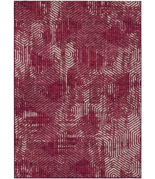 Addison Chantille ACN912-Burgundy 9 ft. X 12 ft. Rectangle Rug