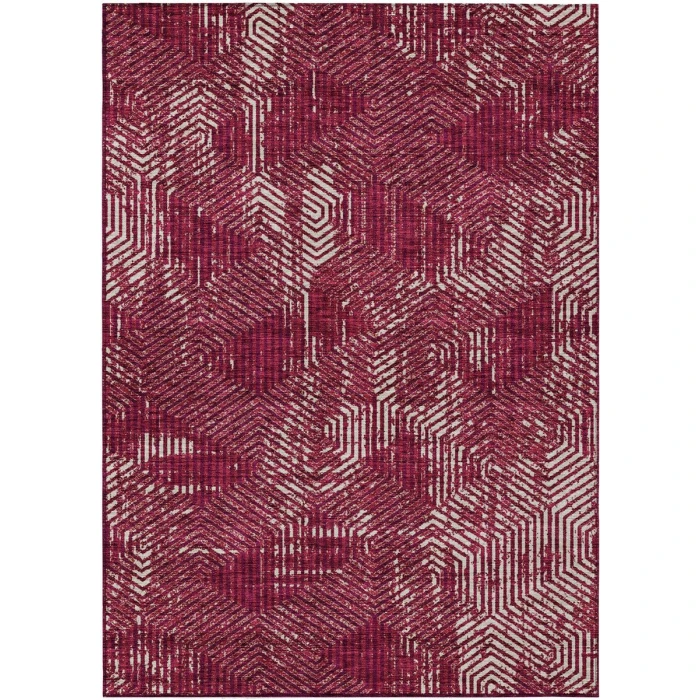 Addison Chantille ACN912-Burgundy 9 ft. X 12 ft. Rectangle Rug