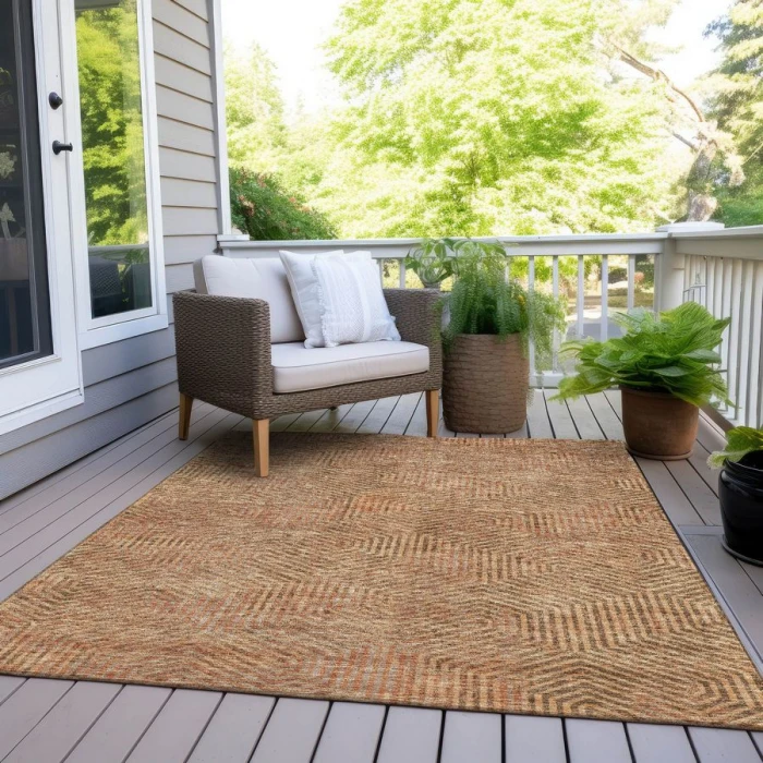 Addison Chantille ACN912-Copper 9 ft. X 12 ft. Rectangle Rug