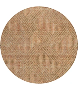 Addison Chantille ACN912-Copper 8 ft. X 8 ft. Round Rug
