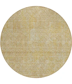 Addison Chantille ACN912-Gold 8 ft. X 8 ft. Round Rug