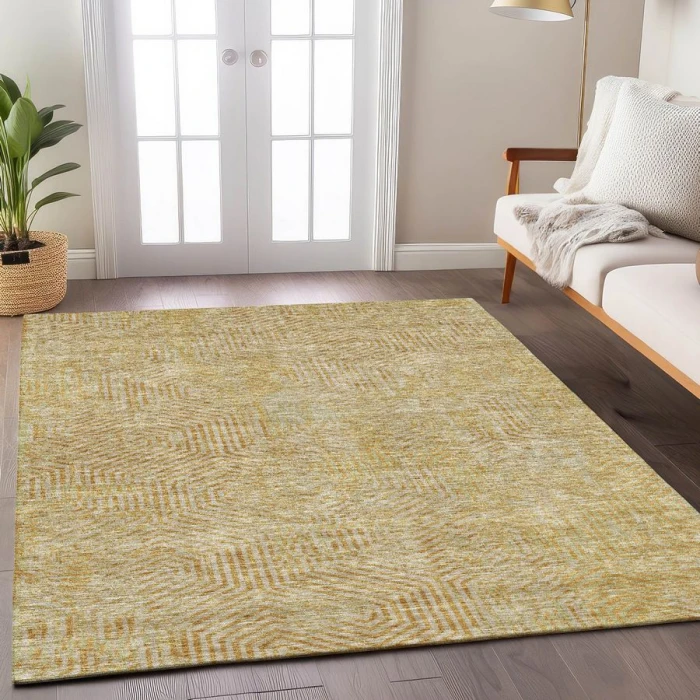 Addison Chantille ACN912-Gold 8 ft. X 10 ft. Rectangle Rug