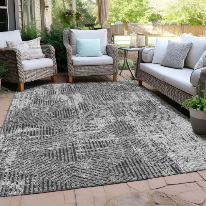 Addison Chantille ACN912-Gray 5 ft. X 7 ft. 6 in. Rectangle Rug