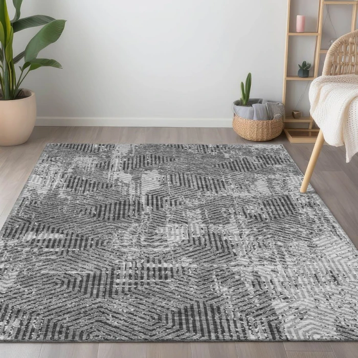 Addison Chantille ACN912-Gray 5 ft. X 7 ft. 6 in. Rectangle Rug