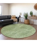 Addison Chantille ACN912-Green 8 ft. X 8 ft. Round Rug