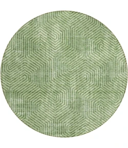 Addison Chantille ACN912-Green 8 ft. X 8 ft. Round Rug