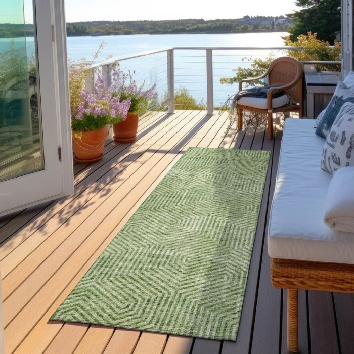Addison Chantille ACN912-Green 2 ft. 3 in. X 7 ft. 6 in. Rectangle Rug