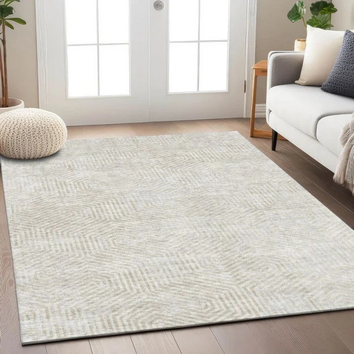Addison Chantille ACN912-Ivory 8 ft. X 10 ft. Rectangle Rug
