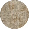 Addison Chantille ACN912-Mocha 8 ft. X 8 ft. Round Rug