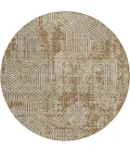 Addison Chantille ACN912-Mocha 8 ft. X 8 ft. Round Rug