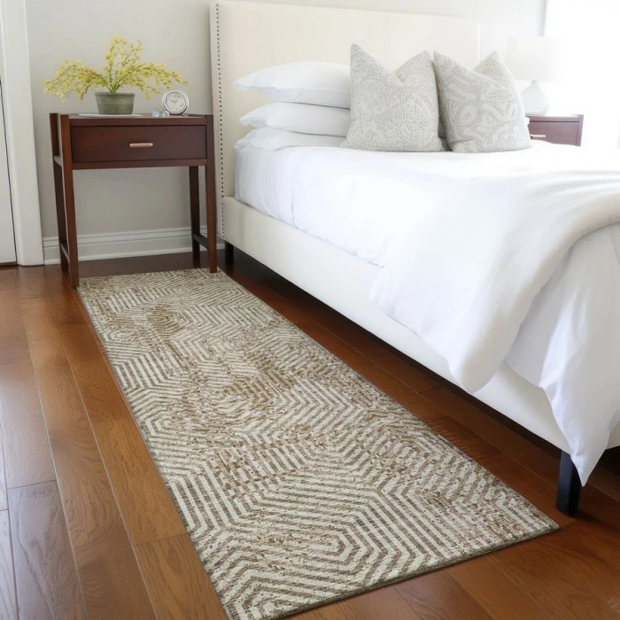 Addison Chantille ACN912-Mocha 2 ft. 3 in. X 7 ft. 6 in. Rectangle Rug
