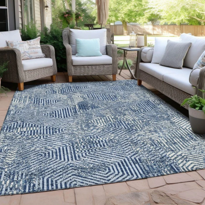 Addison Chantille ACN912-Navy 8 ft. X 10 ft. Rectangle Rug