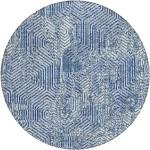Addison Chantille ACN912-Navy 8 ft. X 8 ft. Round Rug