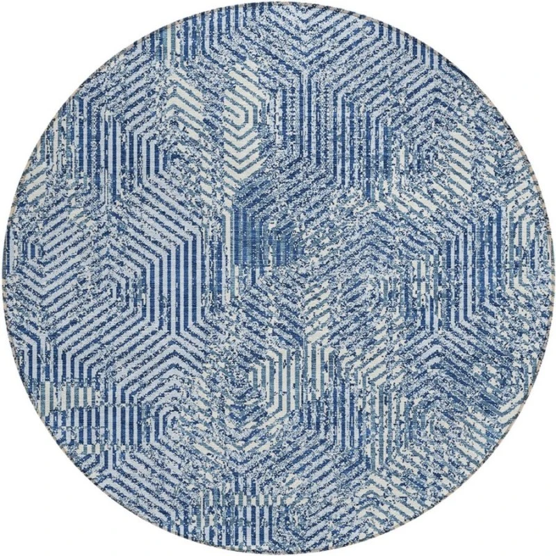 Addison Chantille ACN912-Navy 8 ft. X 8 ft. Round Rug