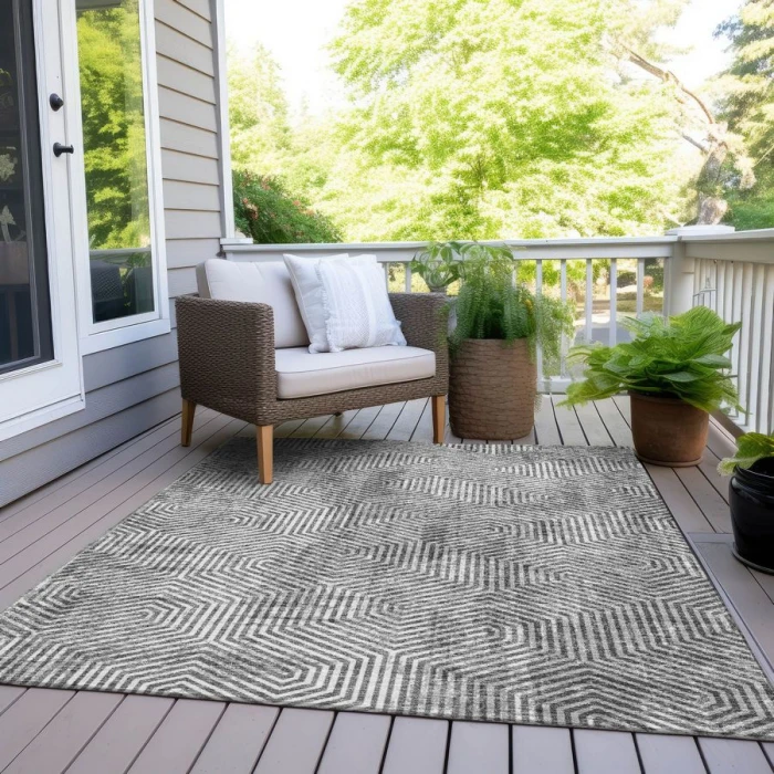 Addison Chantille ACN912-Silver 9 ft. X 12 ft. Rectangle Rug