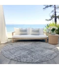 Addison Chantille ACN912-Silver 8 ft. X 8 ft. Round Rug