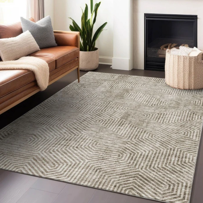 Addison Chantille ACN912-Taupe 8 ft. X 10 ft. Rectangle Rug