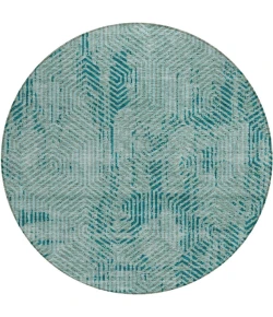 Addison Chantille ACN912-Teal 8 ft. X 8 ft. Round Rug