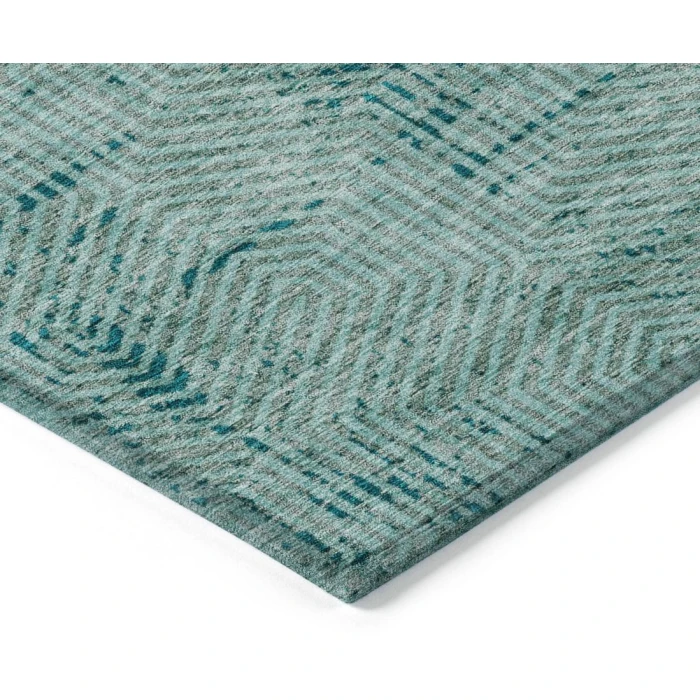 Addison Chantille ACN912-Teal 5 ft. X 7 ft. 6 in. Rectangle Rug