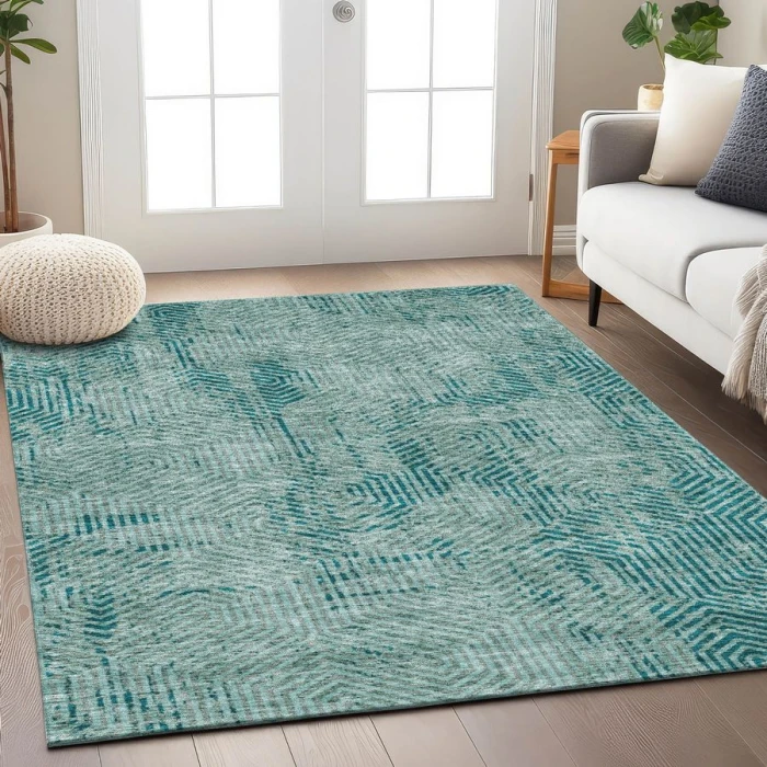 Addison Chantille ACN912-Teal 5 ft. X 7 ft. 6 in. Rectangle Rug