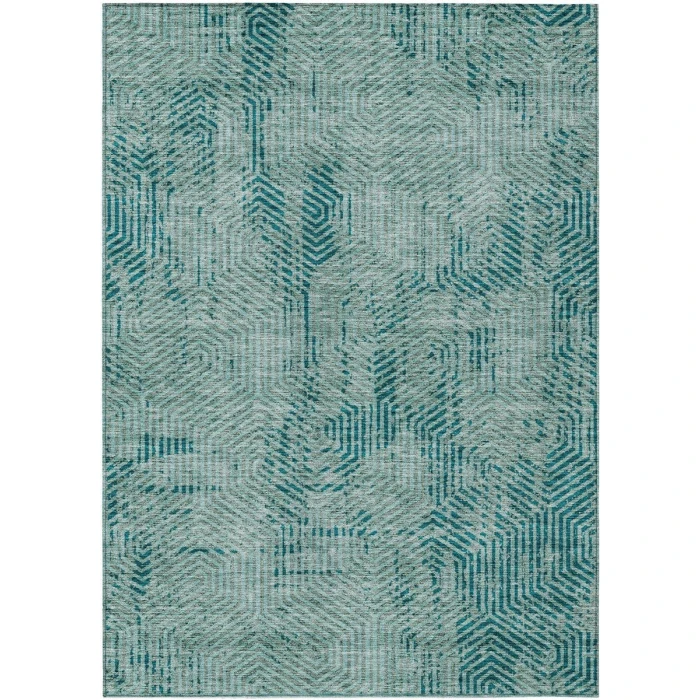 Addison Chantille ACN912-Teal 5 ft. X 7 ft. 6 in. Rectangle Rug
