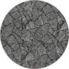 Addison Chantille ACN913-Black 8 ft. X 8 ft. Round Rug