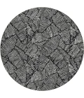 Addison Chantille ACN913-Black 8 ft. X 8 ft. Round Rug