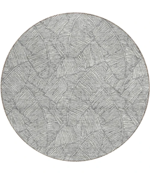 Addison Chantille ACN913-Gray 8 ft. X 8 ft. Round Rug