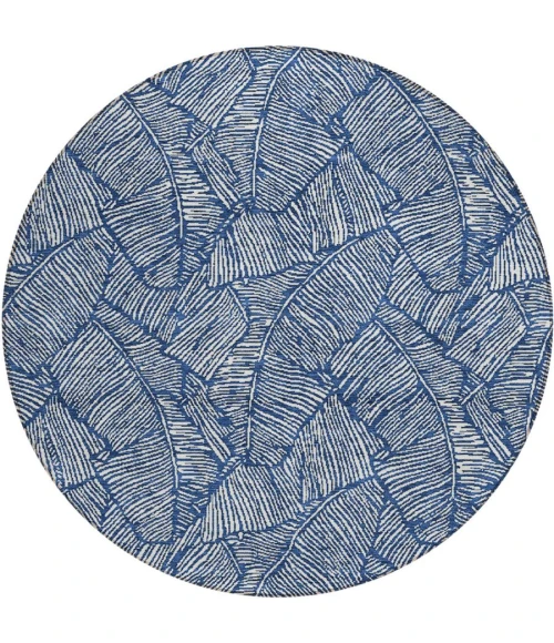 Addison Chantille ACN913-Navy 8 ft. X 8 ft. Round Rug