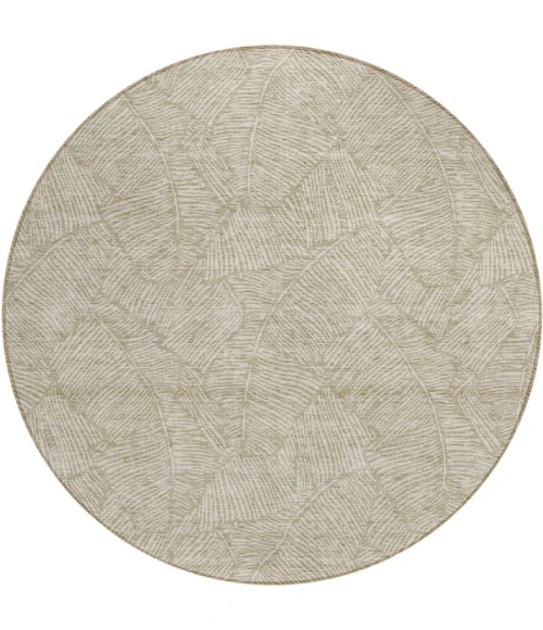 Addison Chantille ACN913-Taupe 8 ft. X 8 ft. Round Rug