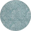 Addison Chantille ACN913-Teal 8 ft. X 8 ft. Round Rug