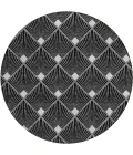 Addison Chantille ACN914-Black 8 ft. X 8 ft. Round Rug