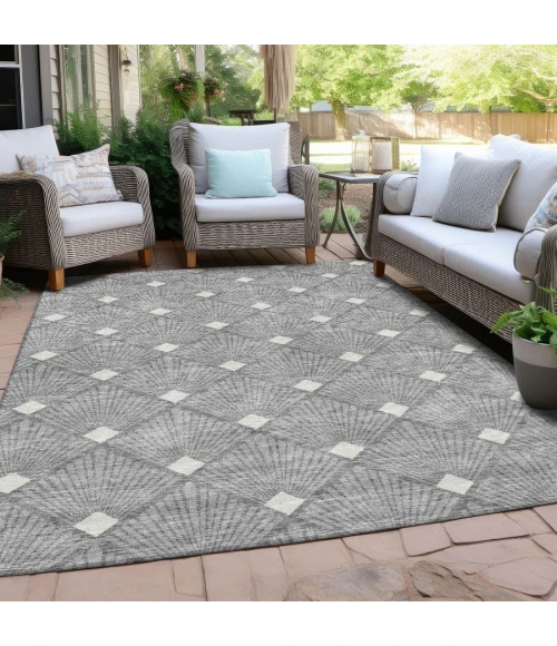 Addison Chantille ACN914-Gray 10 ft. X 14 ft. Rectangle Rug