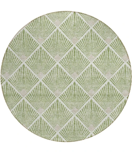 Addison Chantille ACN914-Green 8 ft. X 8 ft. Round Rug