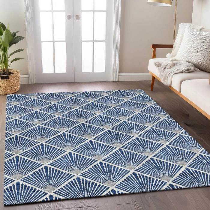 Addison Chantille ACN914-Navy 8 ft. X 10 ft. Rectangle Rug