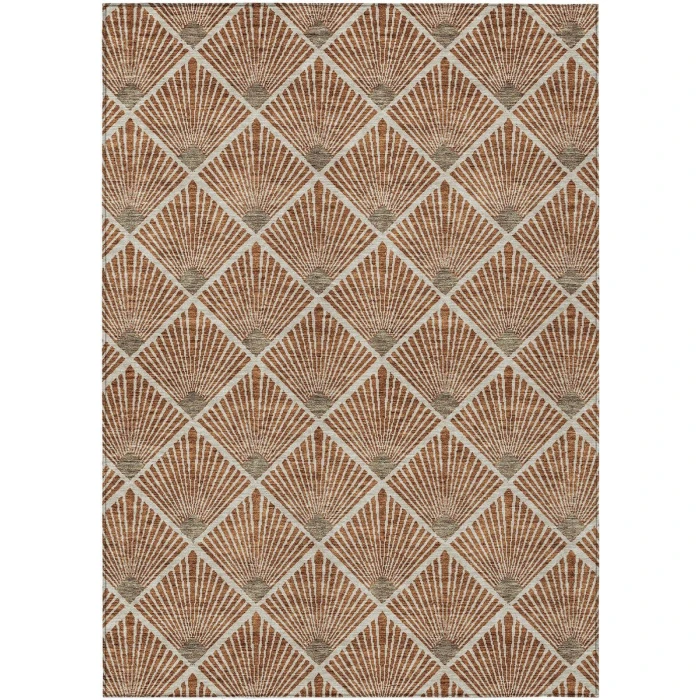 Addison Chantille ACN914-Paprika 5 ft. X 7 ft. 6 in. Rectangle Rug