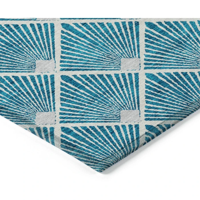 Addison Chantille ACN914-Teal 5 ft. X 7 ft. 6 in. Rectangle Rug