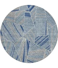 Addison Chantille ACN915-Denim 8 ft. X 8 ft. Round Rug