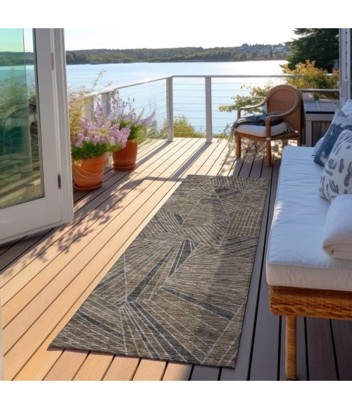 Addison Chantille ACN915-Mocha 2 ft. 3 in. X 7 ft. 6 in. Rectangle Rug