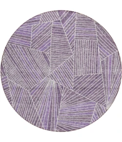 Addison Chantille ACN915-Purple 8 ft. X 8 ft. Round Rug