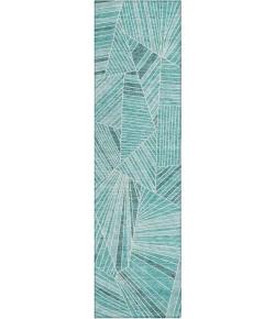 Addison Chantille ACN915-Teal 2 ft. 3 in. X 7 ft. 6 in. Rectangle Rug