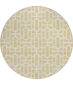 Addison Chantille ACN916-Wheat 8 ft. X 8 ft. Round Rug